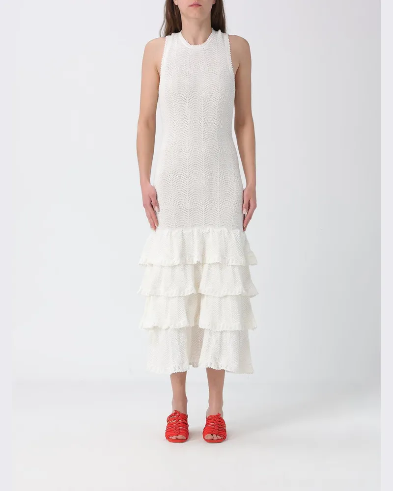 Twin-Set Kleid damen Weiß
