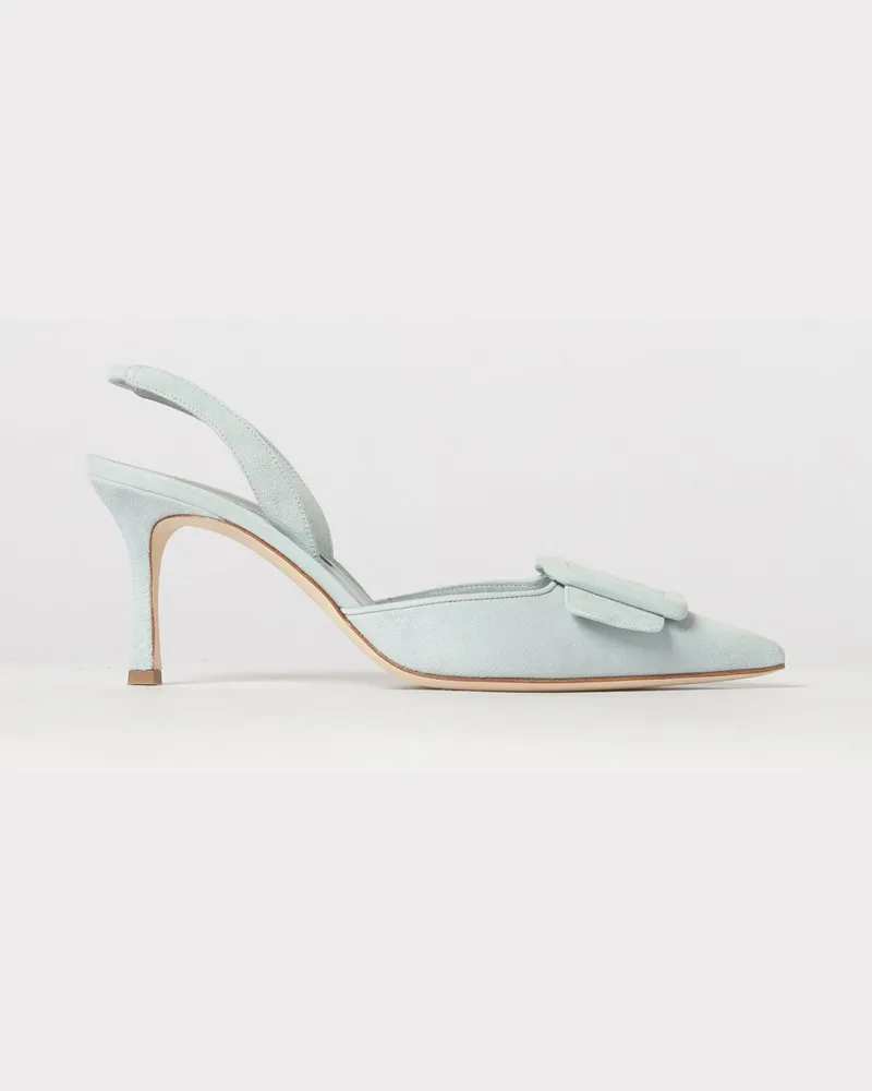 Manolo Blahnik Schuhe damen Blau