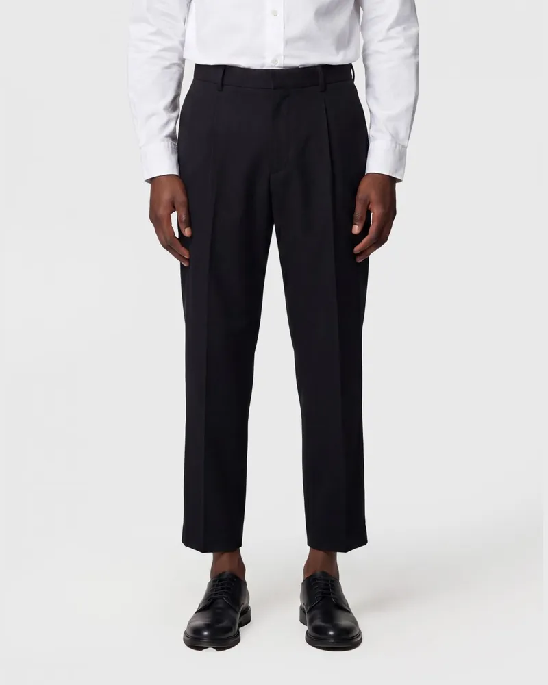 Briglia 1949 Hose aus Wolle und Mohair Schwarz