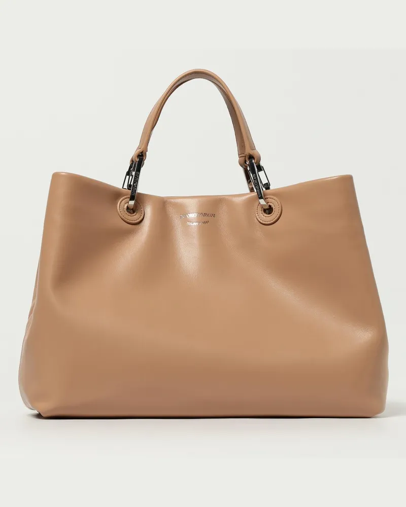 Emporio Armani Schultertasche damen Haselnuss