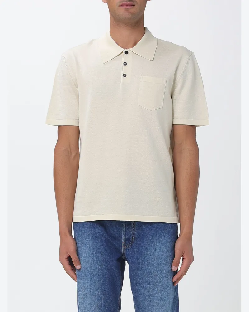 A.P.C. T-shirt herren Ecru