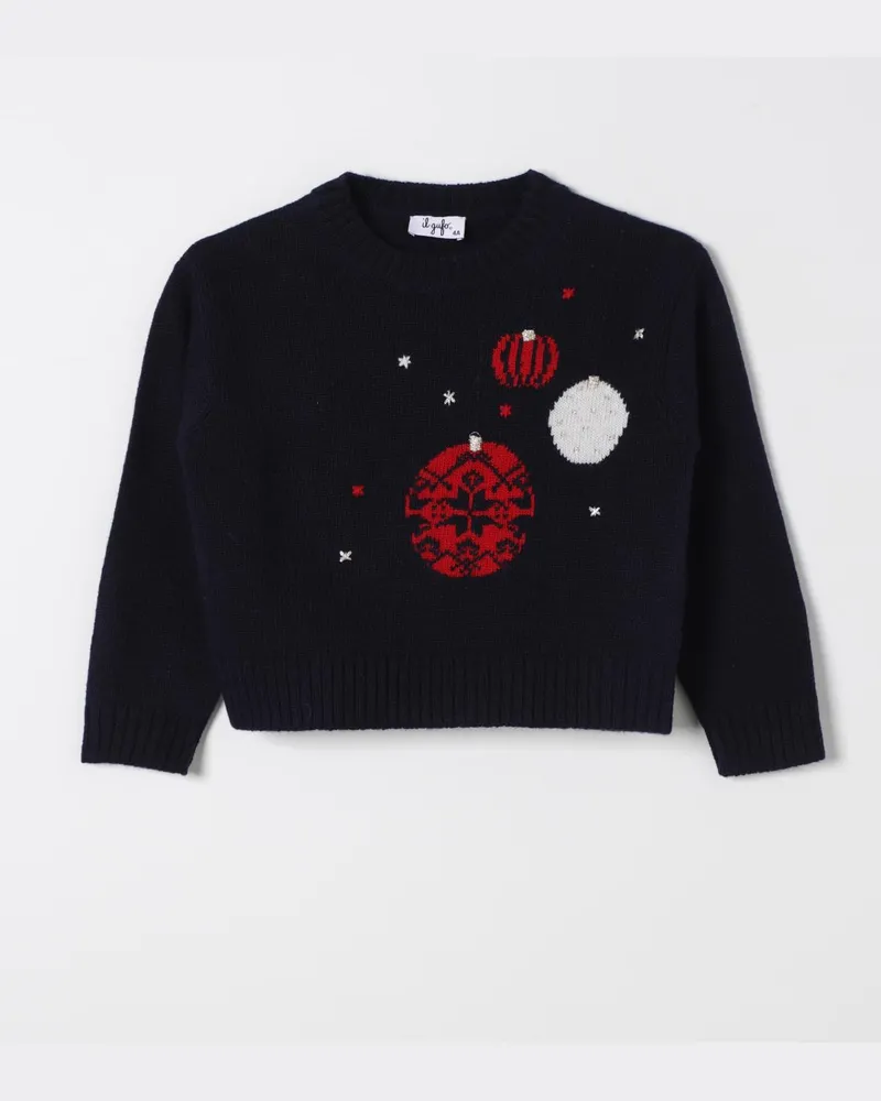 Il Gufo Pullover kinder Blau