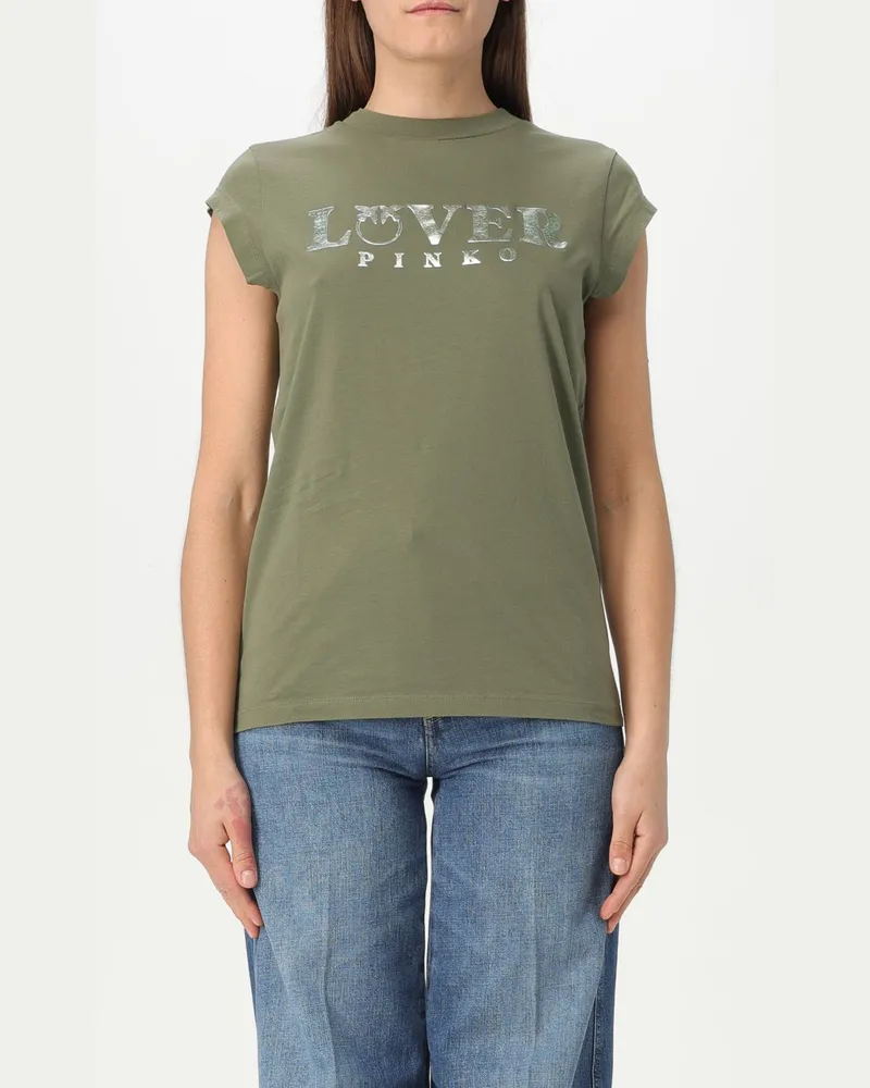 Pinko T-shirt damen Grün