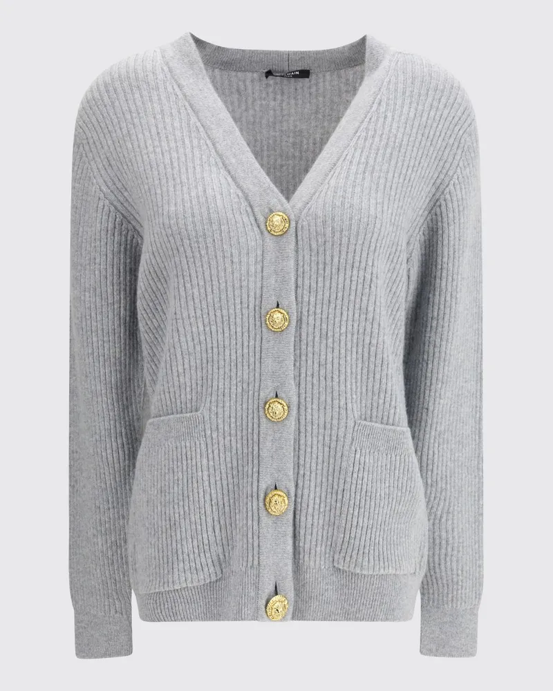 Balmain Pullover damen Grau