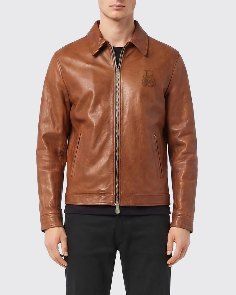 Billionaire Schafslederjacke Braun