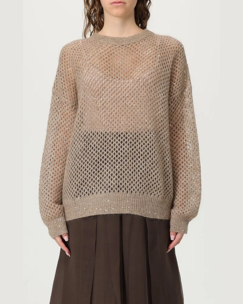 Brunello Cucinelli Hemdbluse damen Braun