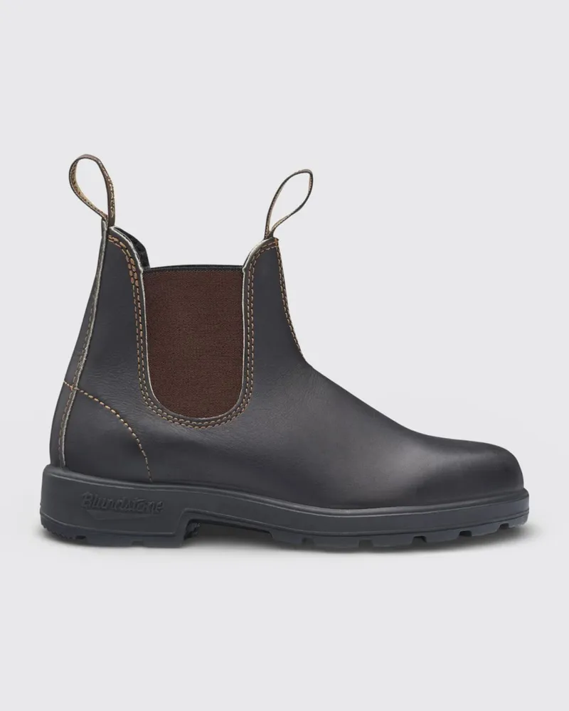 BLUNDSTONE 500 Stiefelette aus wasserabweisendem Leder Braun