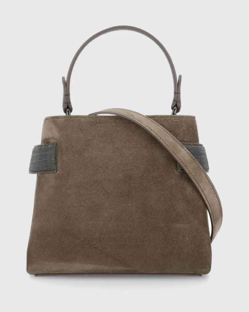 Brunello Cucinelli Schultertasche damen Braun