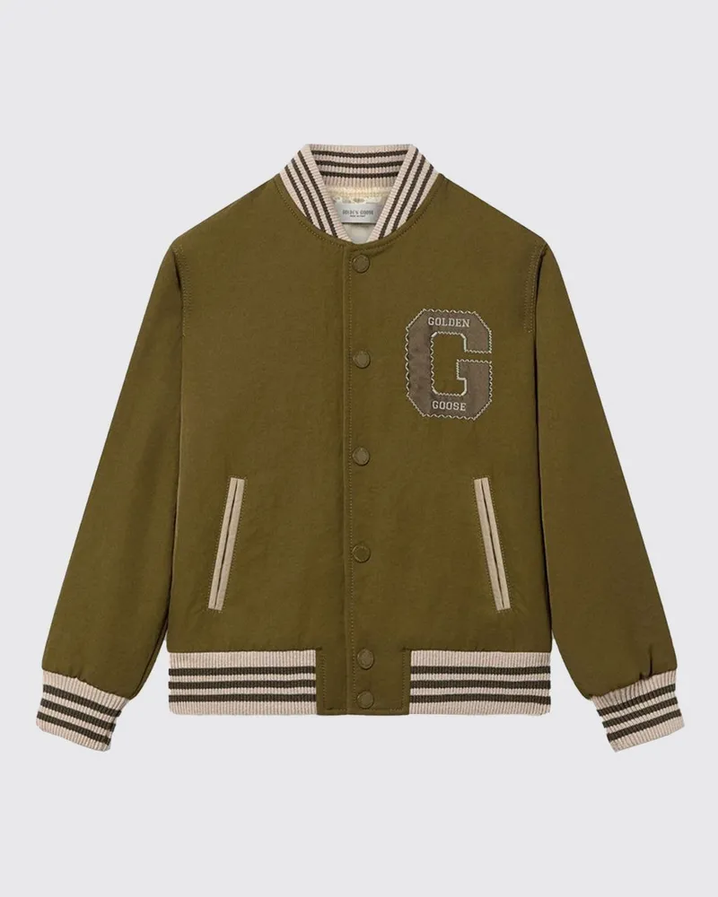 Golden Goose Nylon Bomberjacke Braun