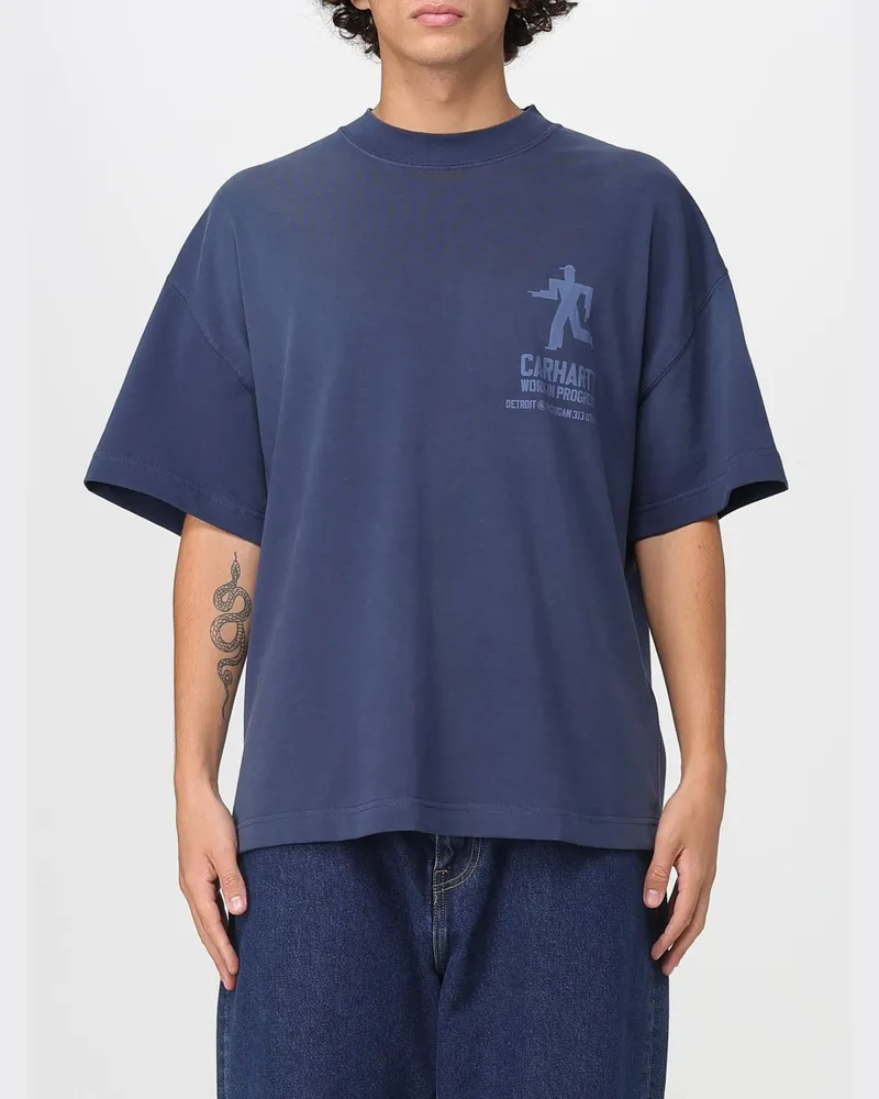 Carhartt WIP T-shirt herren Blau