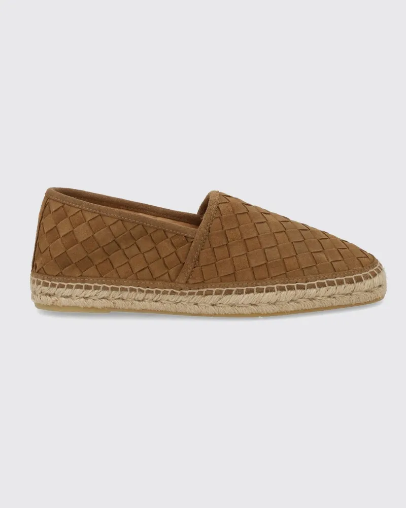 Castañer Gewebte Wildleder-Espadrilles von für Herren mit Gummisohle Beige
