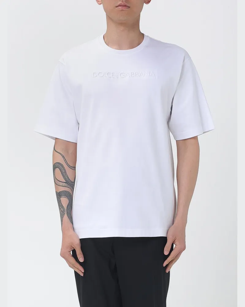 Dolce & Gabbana T-shirt herren Dolce & Gabbana Weiß