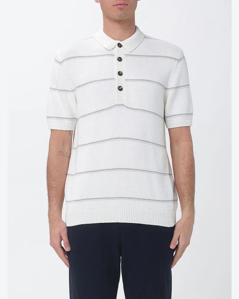 Eleventy Polo herren Weiß