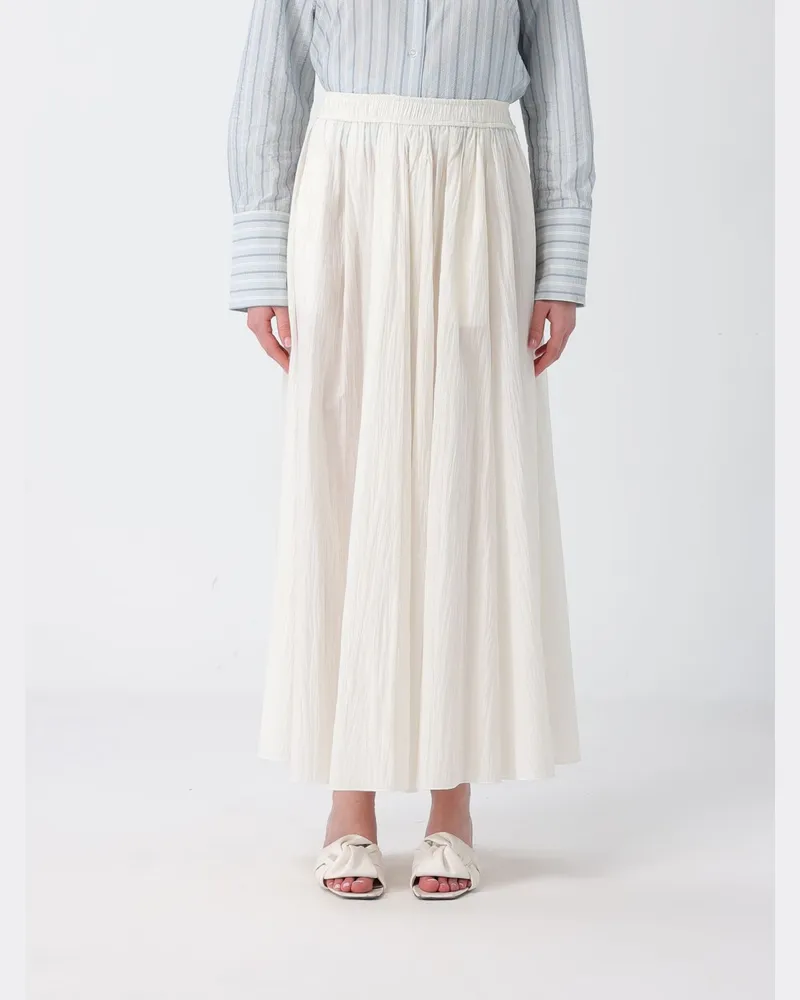 TELA Rock damen Weiß