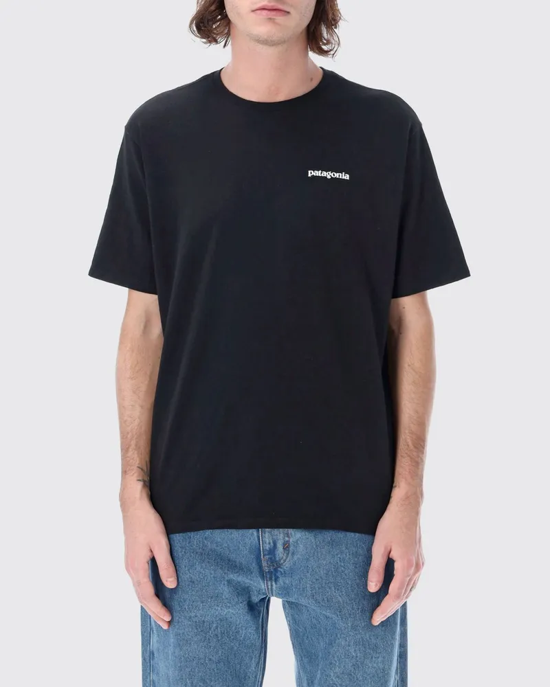 Patagonia T-shirt herren Schwarz