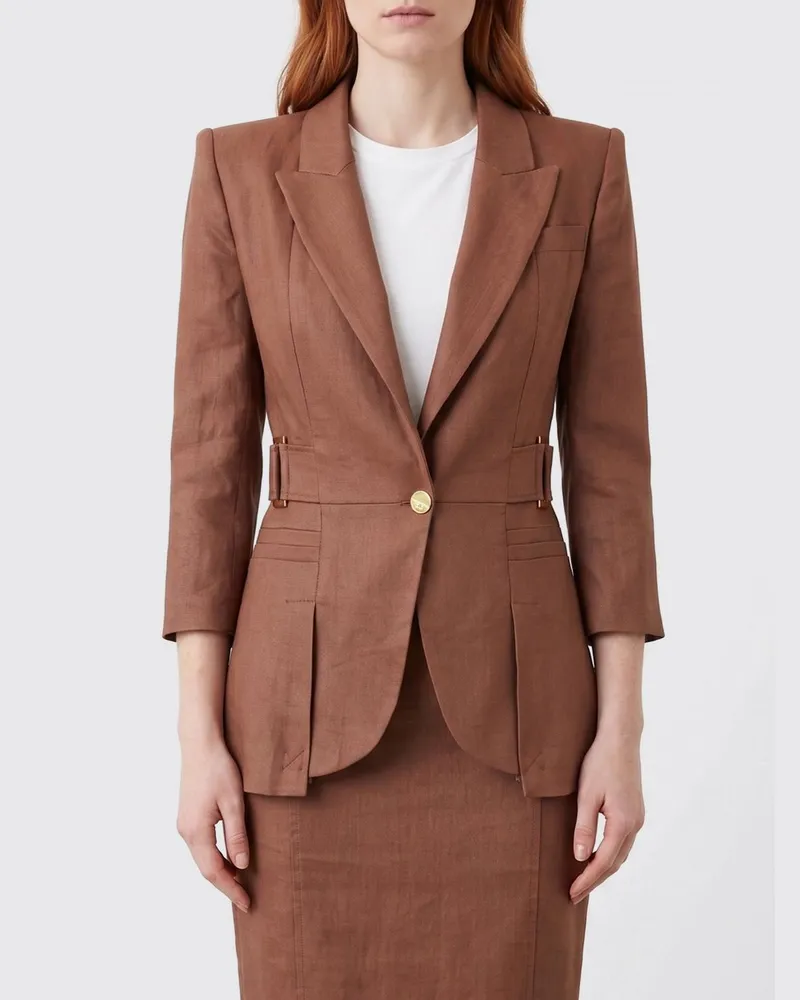 Elisabetta Franchi Jacke damen Braun