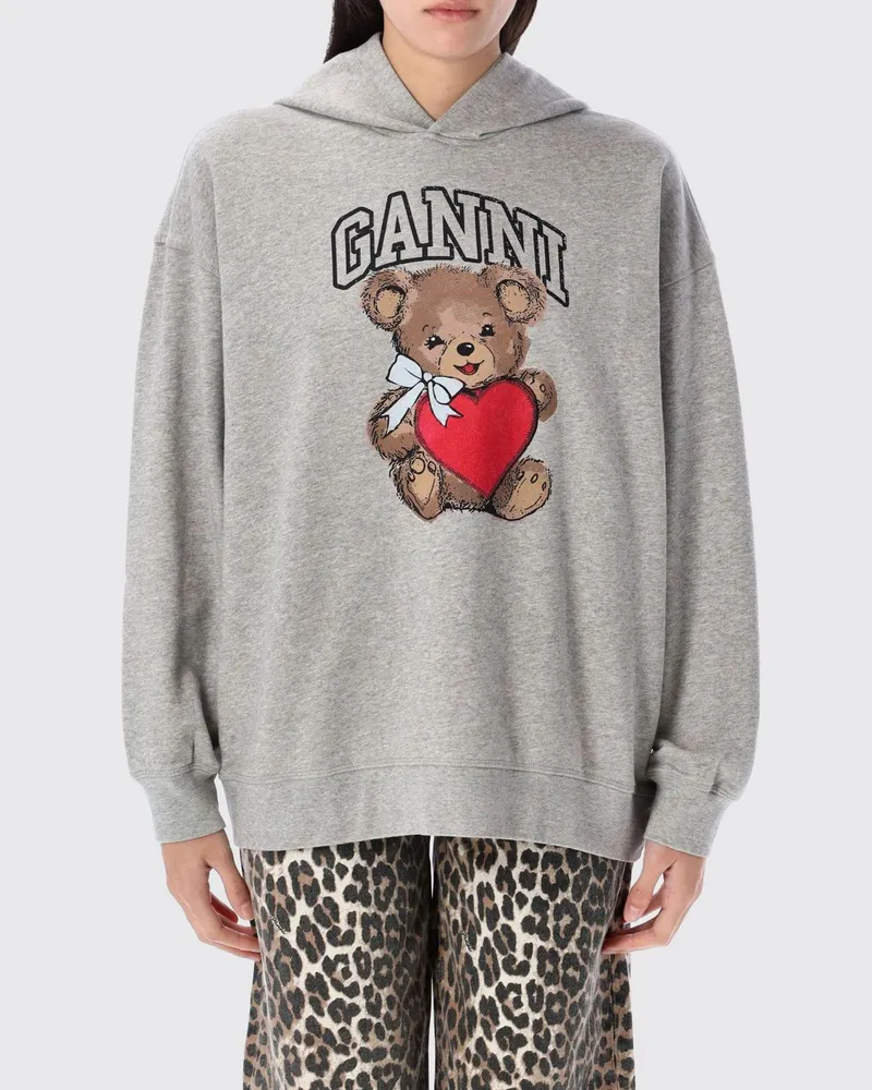 Ganni Sweatshirt damen Grau