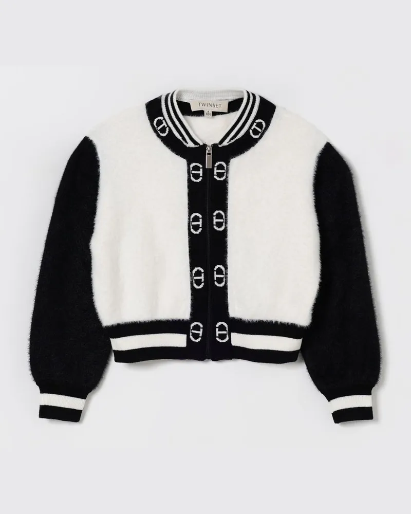 Twin-Set Jacke kinder Weiß