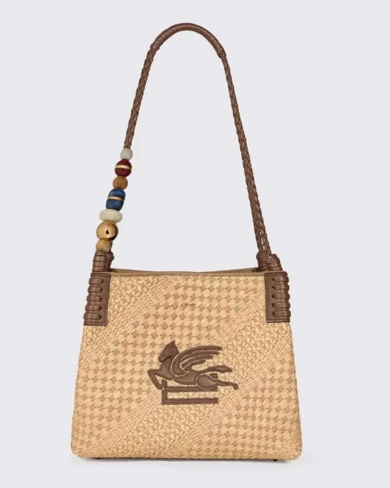 Etro Schultertasche damen Natural