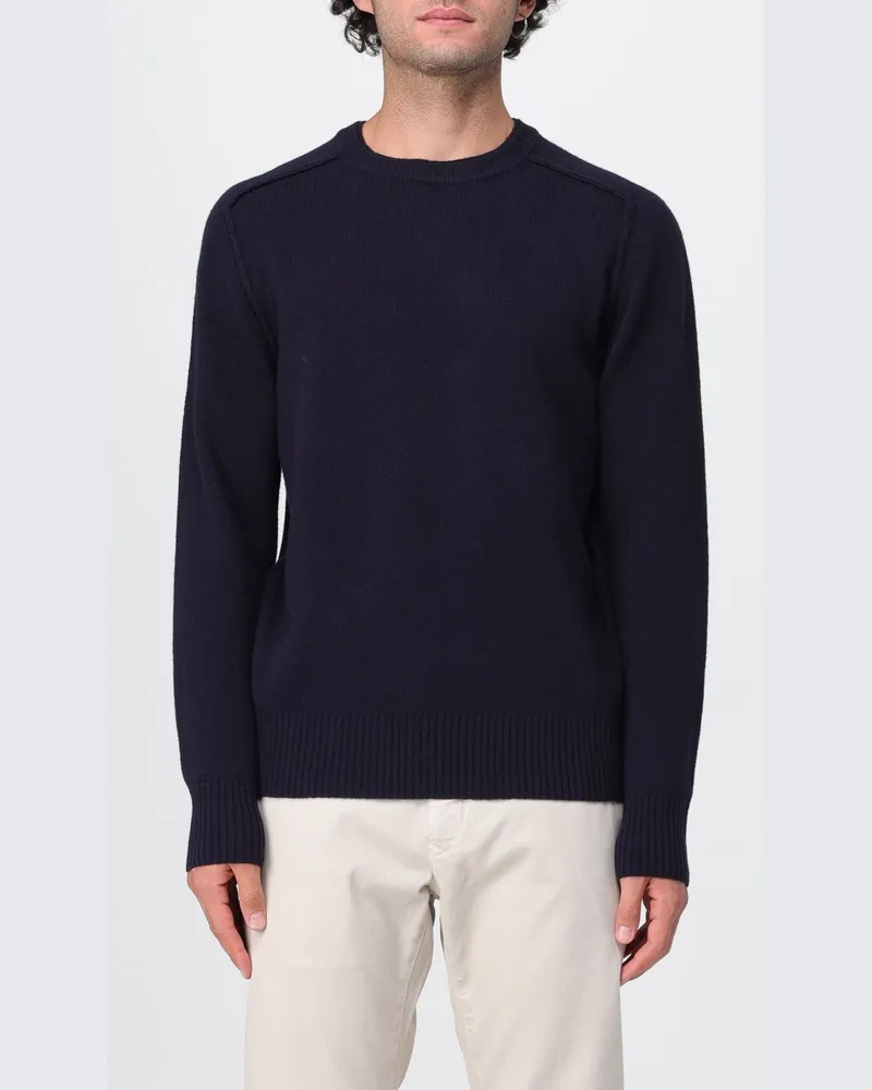 Paolo Pecora Milano Pullover herren Blau