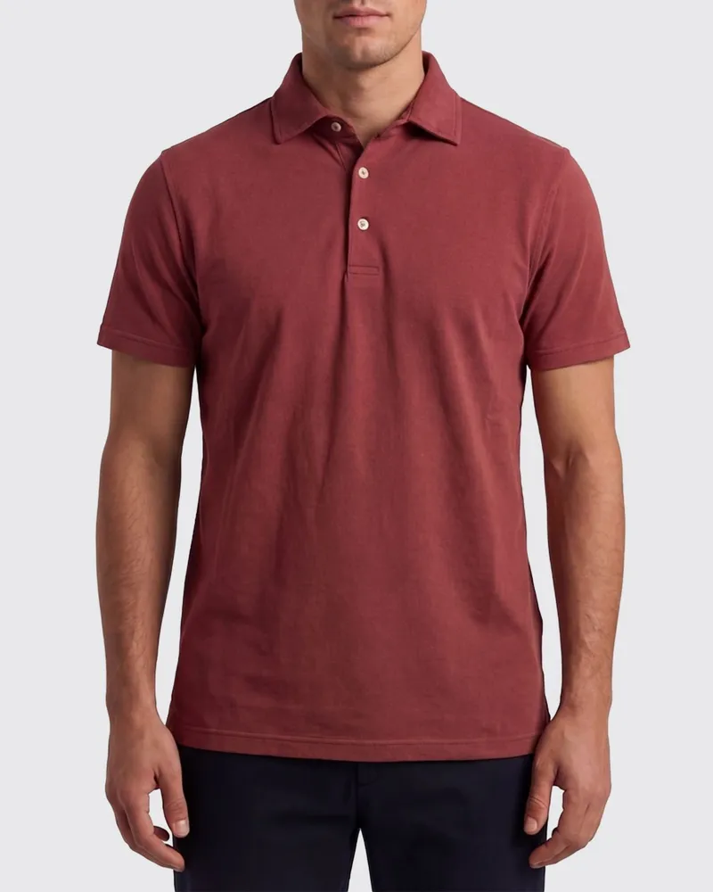 Fedeli Polo herren Cherry