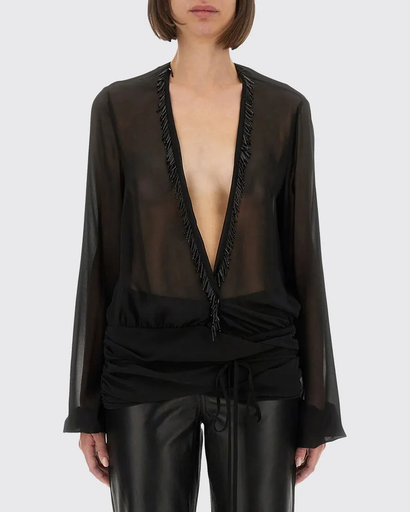 ATTICO Top damen Schwarz