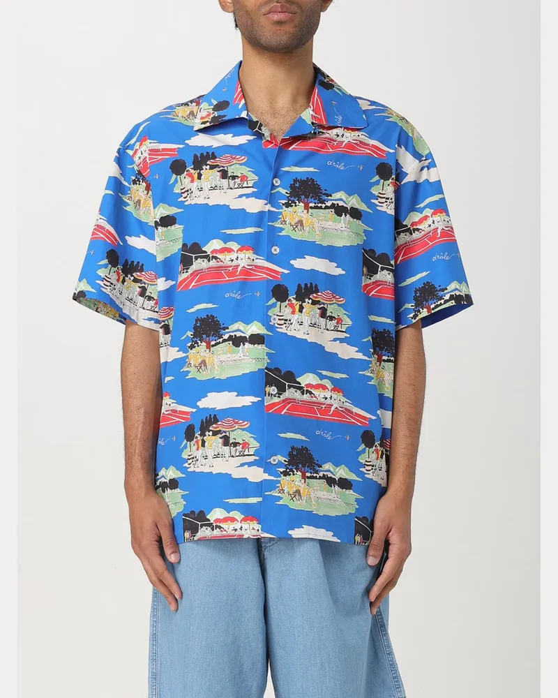 Drôle de Monsieur Hemd herren Drole De Monsieur Blau