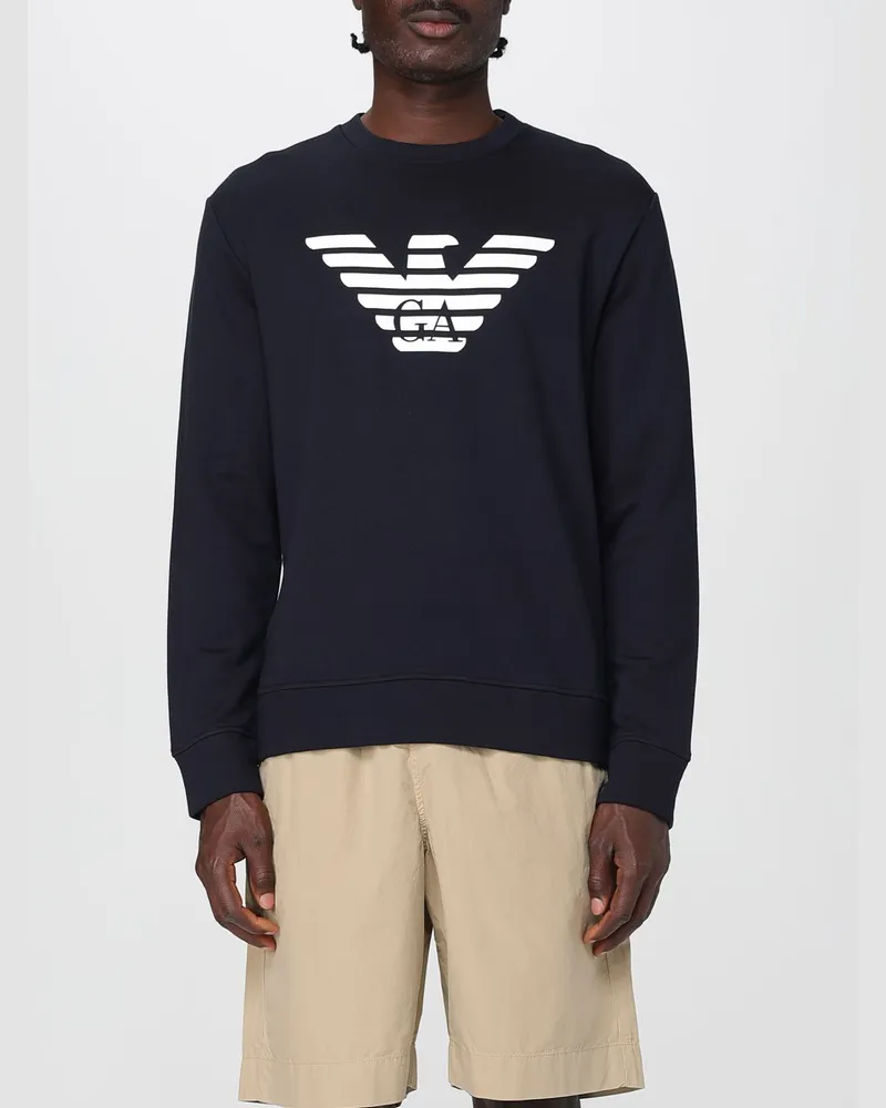 Emporio Armani Pullover herren Blau