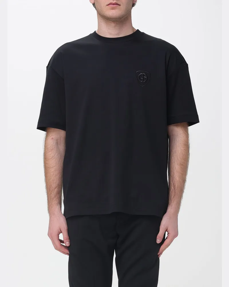 Giorgio Armani T-shirt herren Schwarz
