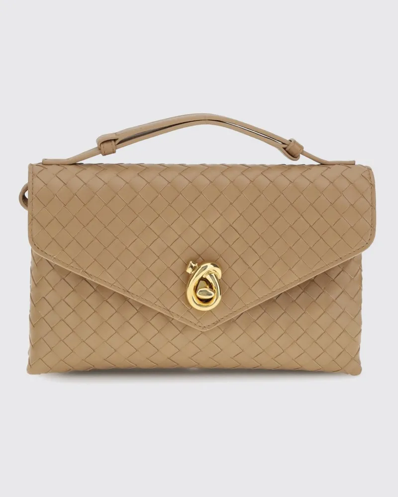 Bottega Veneta Schultertasche damen Haselnuss
