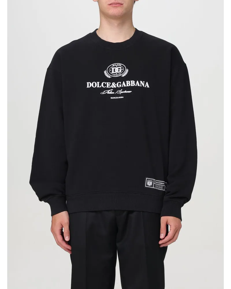 Dolce & Gabbana Sweatshirt herren Dolce & Gabbana Schwarz