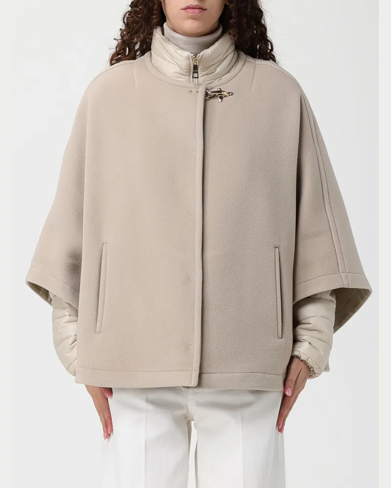 Fay Mantel damen Beige