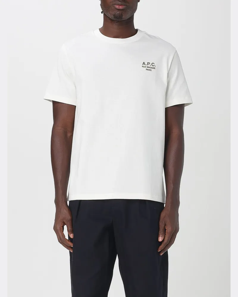 A.P.C. T-shirt herren Weiss