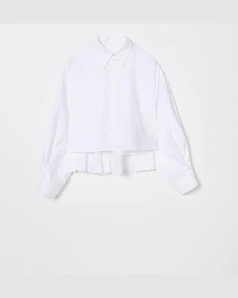 Maison Margiela Hemd aus Baumwolle von Weiß