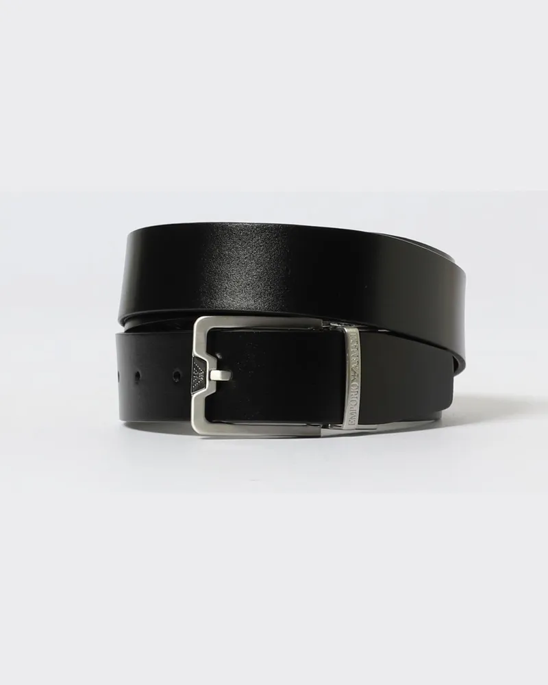 Emporio Armani Grtel herren Schwarz