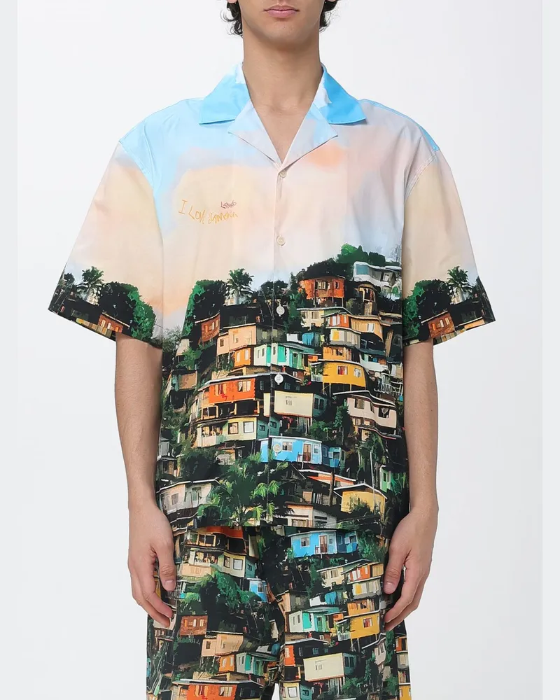 Laneus Hemd herren Bunt