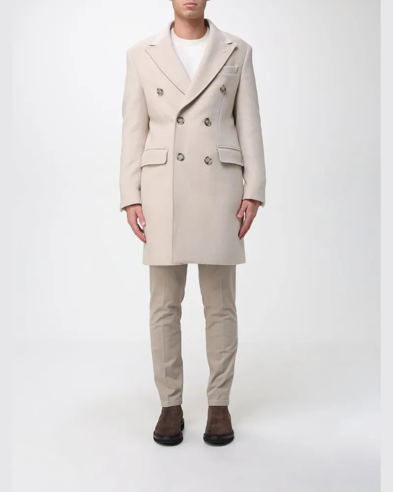 Manuel Ritz Mantel herren Beige