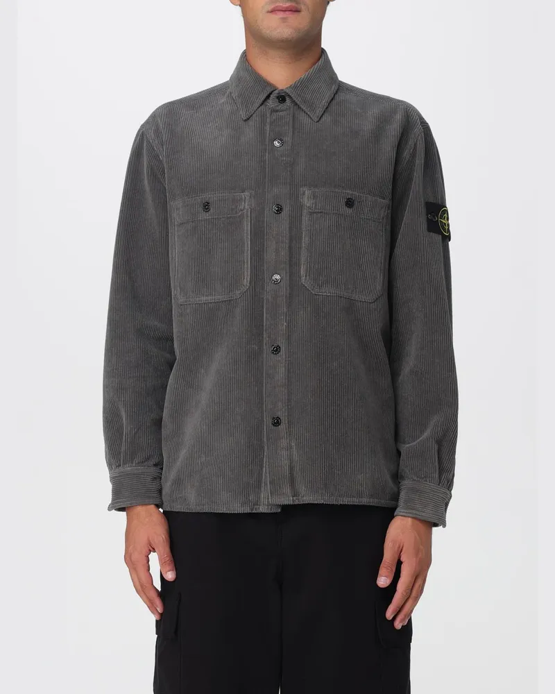Stone Island Hemd herren Grau