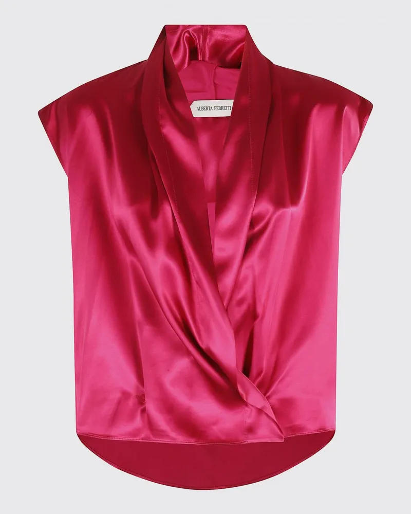 Alberta Ferretti Top damen Fuchsia