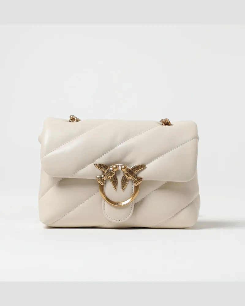 Pinko Schultertasche damen Weiß