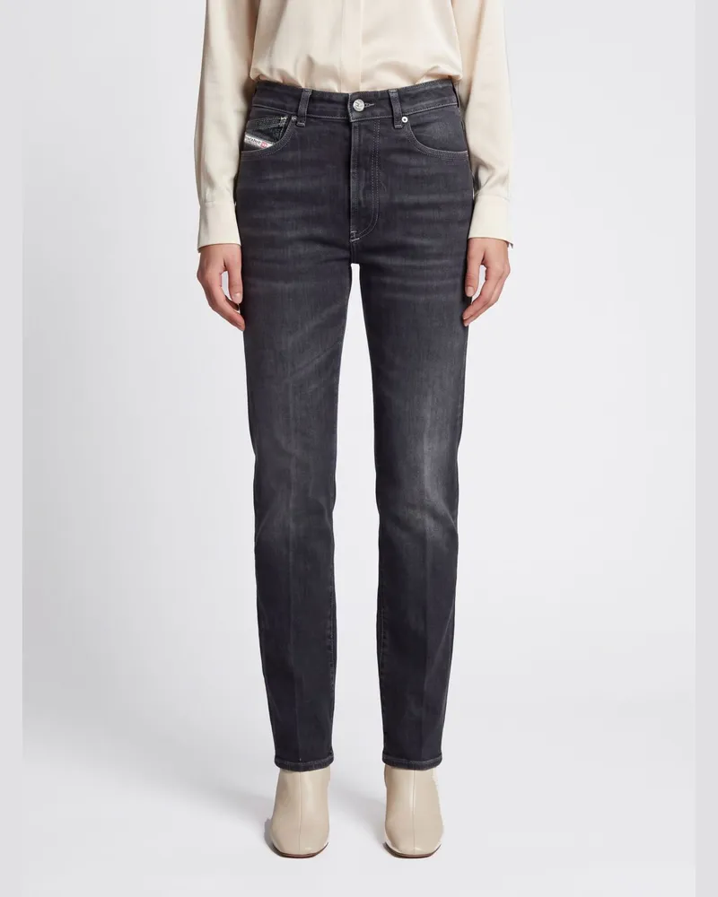 Diesel Slim-Fit-Jeans 1971 D-Sent mit mittlerer Leibhöhe aus Stretch-Baumwolldenim Blau