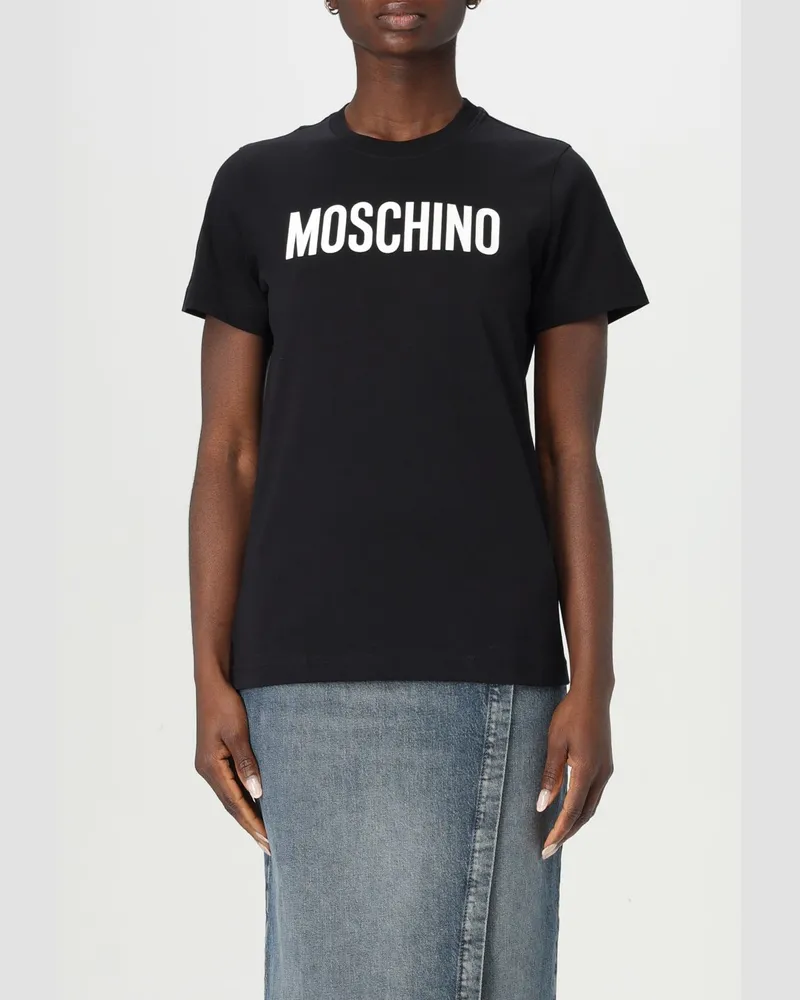 Moschino T-shirt damen Schwarz