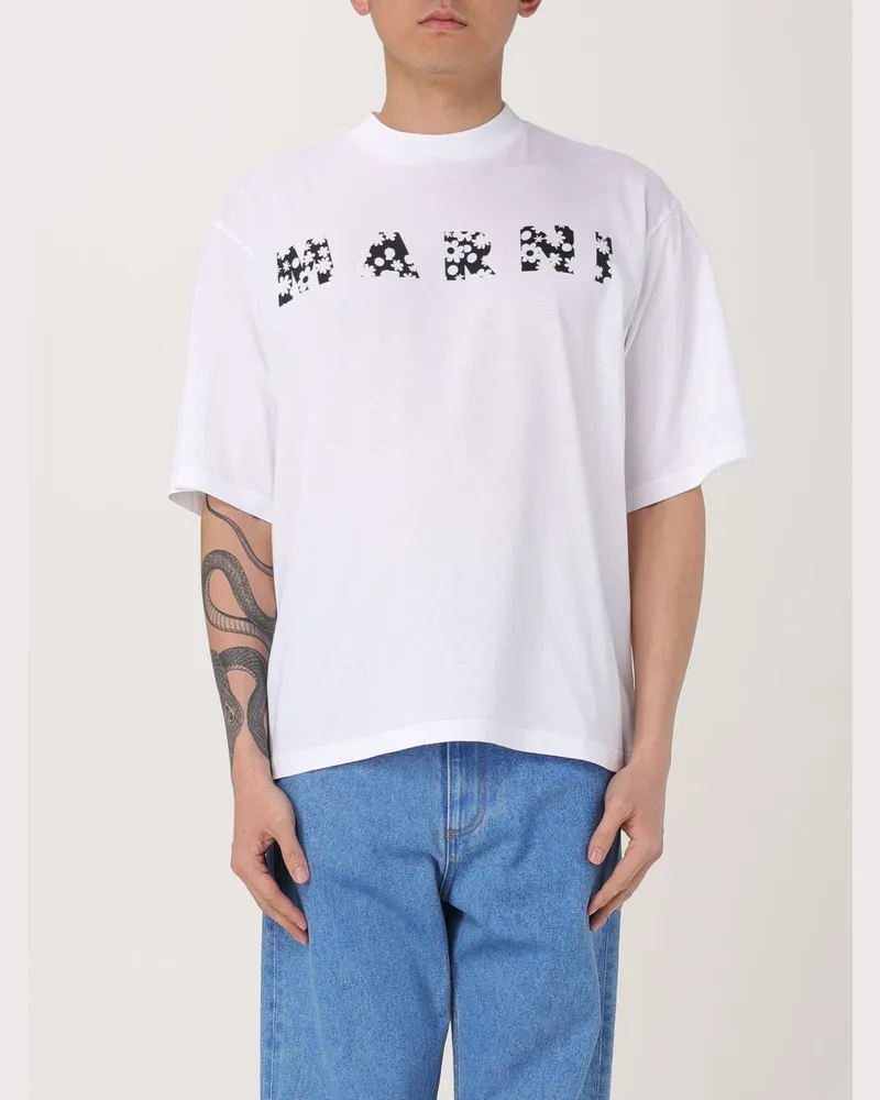 Marni T-shirt herren Weiß