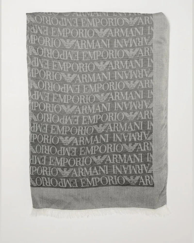 Emporio Armani Schal herren Grau