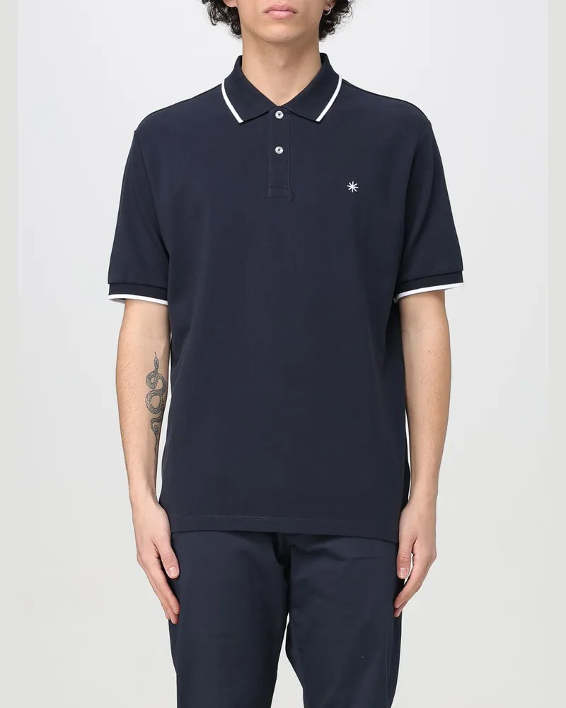 Manuel Ritz Polo herren Blau