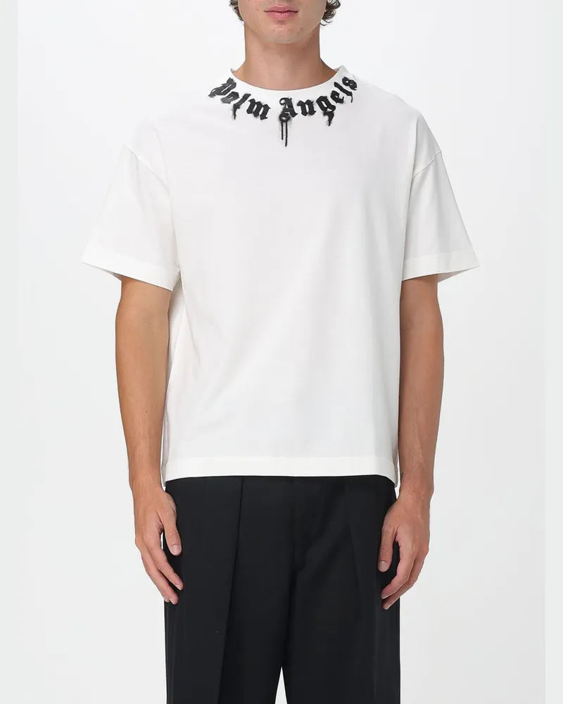 Palm Angels T-shirt herren Weiß