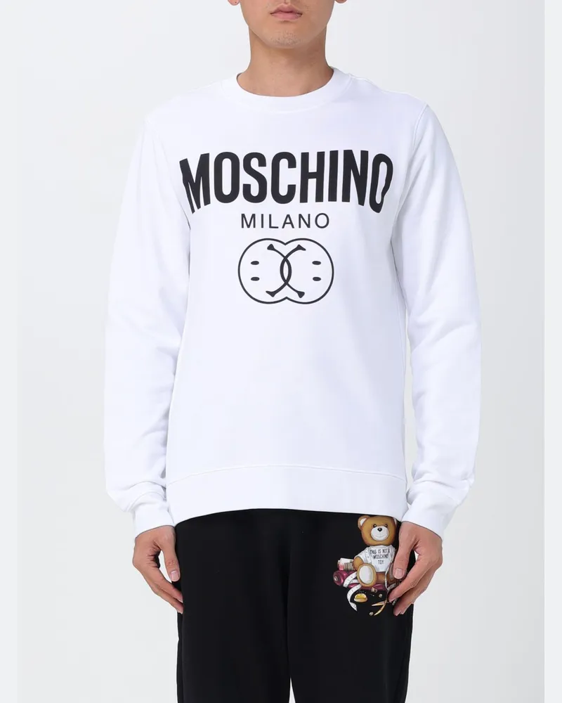 Moschino Pullover herren Weiß