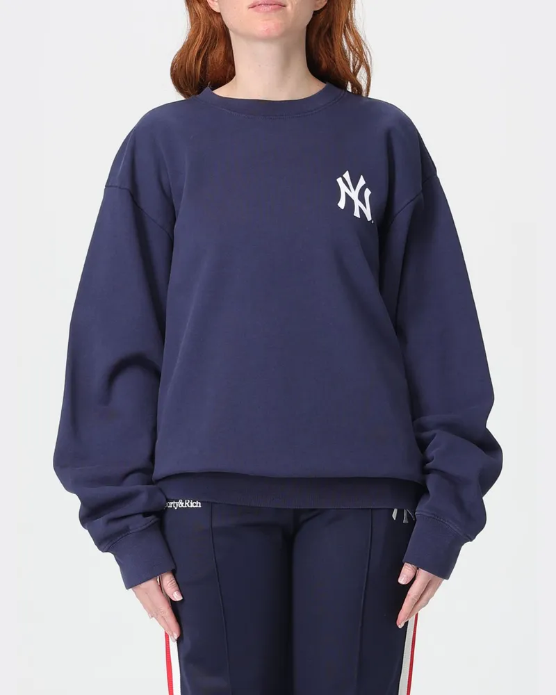 SPORTY & RICH Pullover herren Sporty & Rich Navy