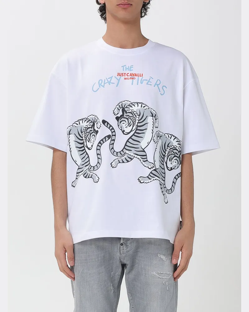 Just Cavalli T-shirt herren Weiß