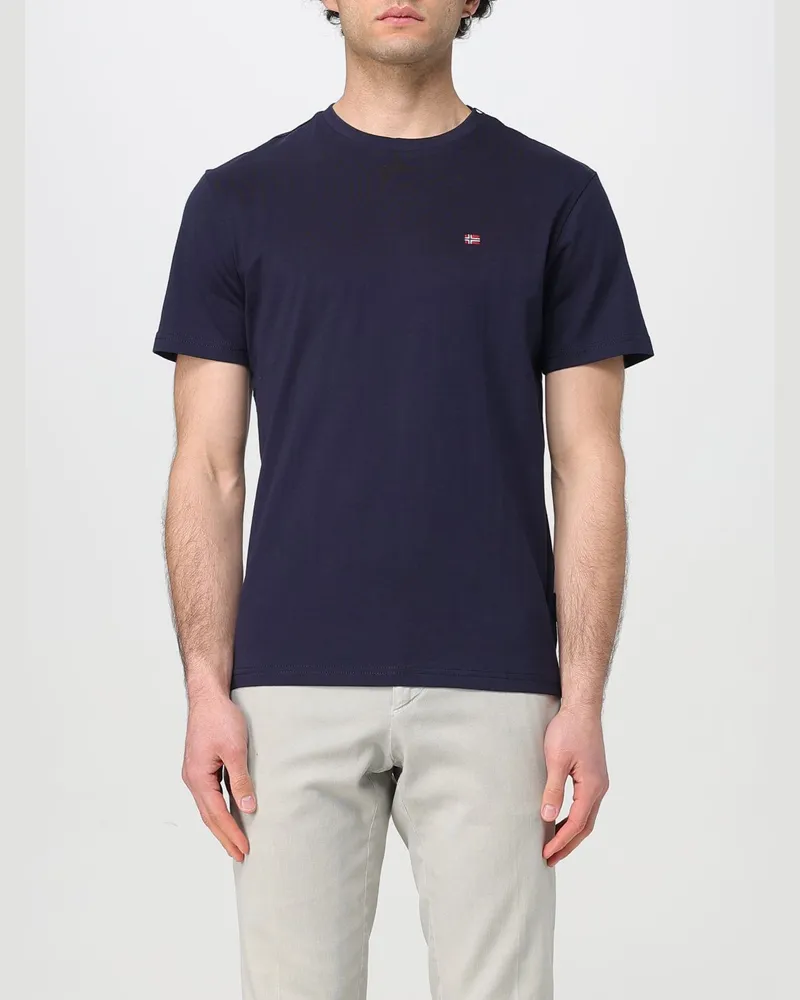 Napapijri T-shirt herren Blau